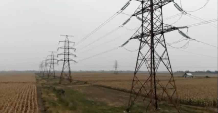 transmission link above ground